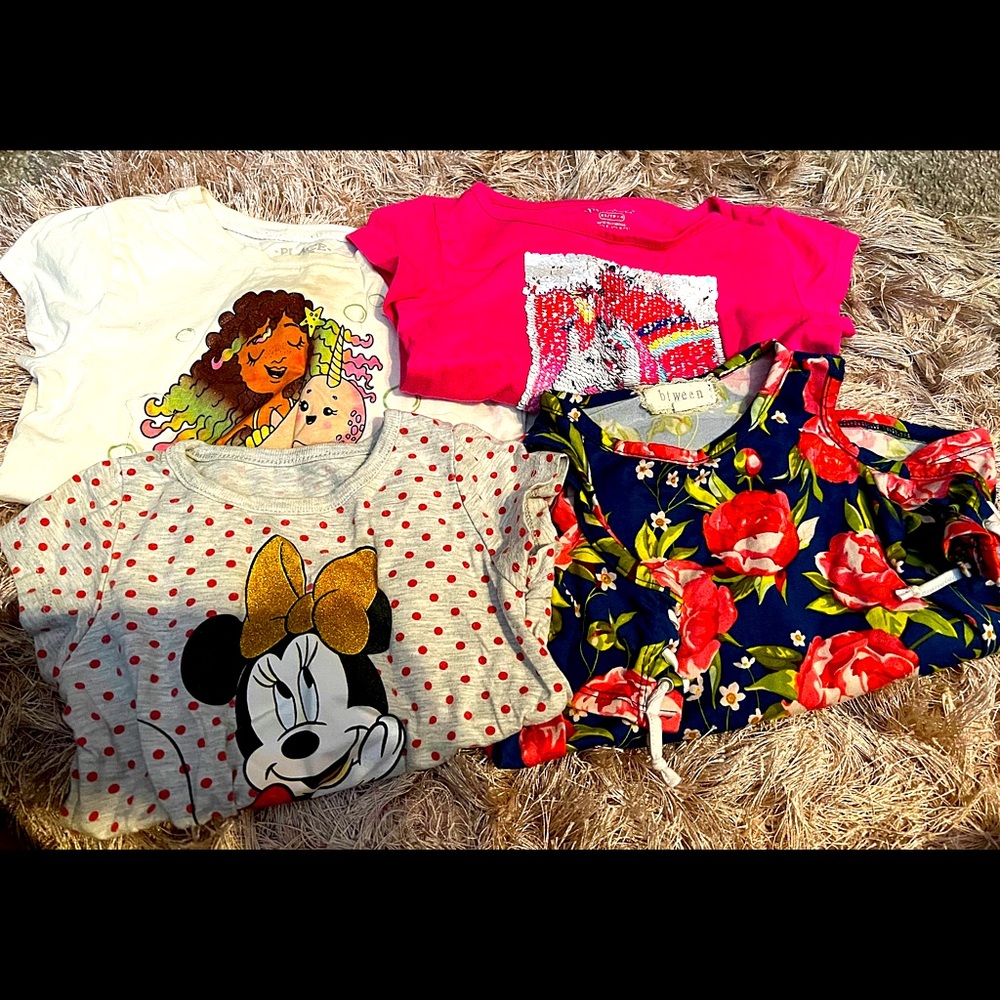 Bundle of Girls Shirts & Dresses